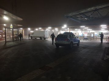 Am vergangenen Donnerstagabend wurde der Bahnhof Mittweida während des Polizeieinsatzes gesperrt.