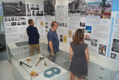Die Dauerausstellung des Kingzentrums in der Werdauer Stadtgutstraße.