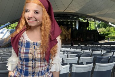Elisabeth Birgmeier freut sich auf die Premiere im Parktheater.