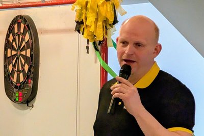 Marco Leichsenring organisiert die Stadtmeisterschaft in Sayda.
