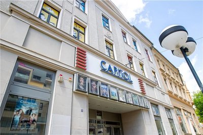 Das Capitol-Kino an der Plauener Bahnhofstraße.