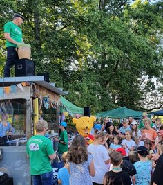 In Beerwalde wurde Kinderfest gefeiert. 