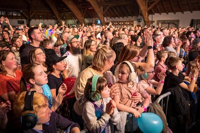 Partystimmung in Wernesgrün.