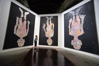 Auf der Biennale zu sehen: "Ohne Titel" von Georg Baselitz