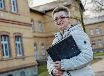 Carola Neumann ist die neue Verwaltungschefin im Sächsischen Krankenhaus Rodewisch. 