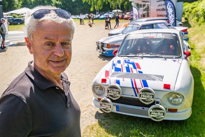 Auch Lutz Bauer aus Zwickau zeigte einen von ihm in fünf Jahren aus einer vergammelten Rohkarosse aufgebauten Skoda 130 RS aus dem Jahr 1974.