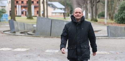 Nach einem Spaziergang verbrachte Gerd Härtig den Wahlsonntag entspannt zu Hause bei seiner Familie. Der 52-Jährige ist neuer Oberbürgermeister von Limbach-Oberfrohna. 