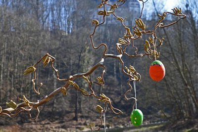 Zu einem Osterspaziergang lädt Schloss Rochsburg am Ostermontag ein.