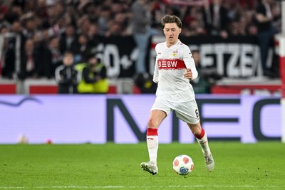 Angelo Stiller ist der Dreh- und Angelpunkt im Stuttgarter Spiel. (Archivbild)