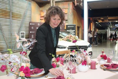 Jacqueline Kämpfe berät unter anderem auch zu edler Tischgestaltung. 