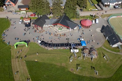 Der Bereich an der Freilichtbühne in Oberwiesenthal spielt im Konzept der Festivalveranstalter eine wichtige Rolle.