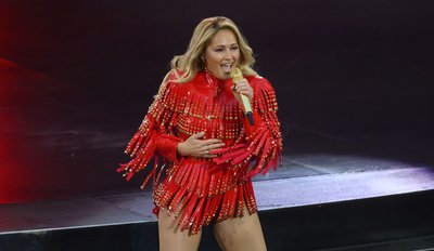 Helene Fischer startete ihre "360°"-Tour nach langer Bühnenpause in Dresden.