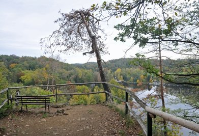 Der Wappenfelsen an der Zschopau im Mittweidaer Ortsteil Lauenhain gilt als beliebtes Ausflugsziel für Wanderer, die an der Talsperre Kriebstein unterwegs sind. Auch Studenten, vorwiegend Mitglieder von Burschenschaften, kamen schon vor rund 100 Jahren zu dem Felsen, um Wappen anzubringen, die mittlerweile nur noch schwer erkennbar sind. Jetzt sind Sanierungsarbeiten am Wanderweg zum Aussichtspunkt geplant sowie auf der Aussichtsplattform selbst. Darüber soll der Stadtrat Mittweida in seiner nächsten Sitzung am Donnerstagabend beraten. 