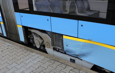Mehrere Straßenbahnen fielen aus.