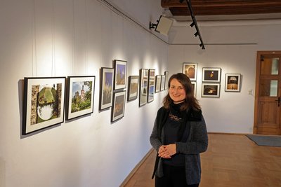 Galerieleiterin Katerzyna Zierold zeigte sich erfreut über die Resonanz auf die Fotoausstellung.