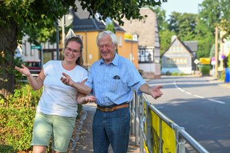 650 Jahre Kändler: Was macht den Ort für eine Zugezogene und einen Ur-Kändlerer so lebenswert? - Diana Günther und Lothar Friedrich sind aus Kändler nicht mehr wegzudenken. Am Wochenende feiern sie das 650. Bestehen ihres Wohnortes.