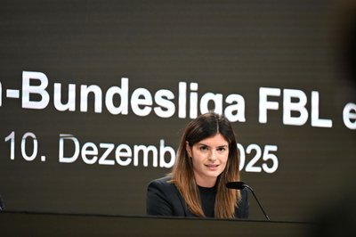 Freut sich auf die eigenständige Zukunft: FBL-Präsidentin Katharina Kiel. (Archivbild)