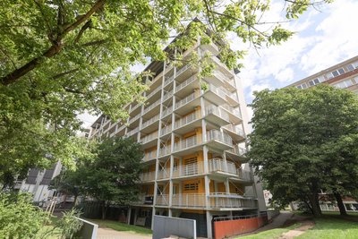 Das Studierendenwohnheim in der Reichenhainer Straße in Chemnitz.