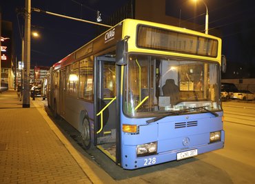 Zu einem Busunfall ist es am Mittwochabend in Chemnitz gekommen.