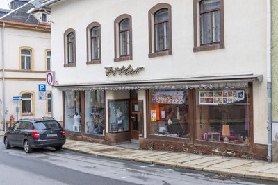 Das ehemalige Modehaus Höbler in Buchholz, hier ein Archivfoto, ist ein Gebäude mit langer Handelsgeschichte.
