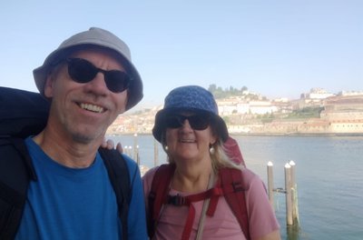 Susie und Jürgen Benz aus Hennersdorf erfüllen sich einen Traum: Pilgern auf dem Jakobsweg. 