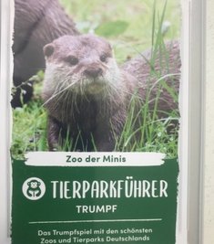 Das Trumpfkartenspiel, in dem der Auer Zoo der Minis als einer von 52 Zoos und Tierparks in Deutschland vertreten ist. 