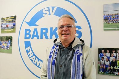 Als Bürgermeister-Kandidat im Gespräch: Barkas-Fußballchef Thomas Wickleder.