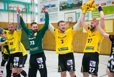 Nach dem Ende eines denkwürdigen Spiels kannte der Jubel bei den Oberlosaern keine Grenzen.