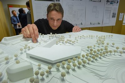 Sieger des Wettbewerbes für den Neubau des Bades Bernsdorf ist Martin Boden-Peroche.