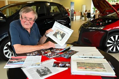 Jürgen Kitzing aus Mittweida hat alle Artikel über die Motorbootrennen archiviert.