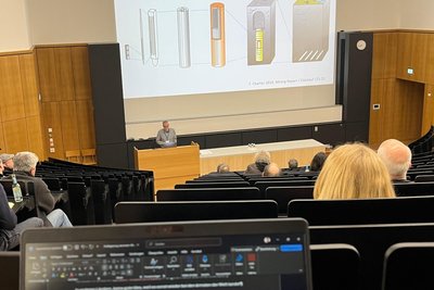 Der Göttinger Geologie-Professor Jonas Kley machte in seinem Vortrag klar, warum an einem Endlager für deutschen Atommüll kein Weg vorbeiführt, warum es aber nicht nach Freiberg kommt.