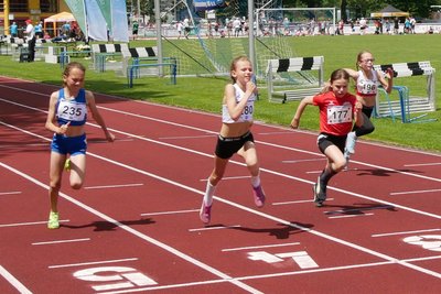 Volle Kraft voraus hieß es auch bei den Sprintwettbewerben in Schwarzenberg.