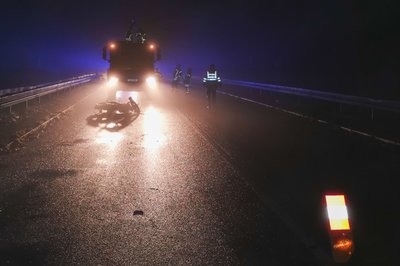 Die beiden Unfallopfer kamen ins Krankenhaus.