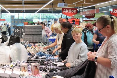 Die Verkaufsfläche im neuen Aldi-Markt ist von bisher 800 auf 1000 Quadratmeter gewachsen.