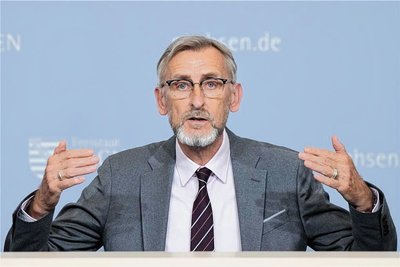 Armin Schuster (CDU) ist der amtierende Innenminister in Sachsen.