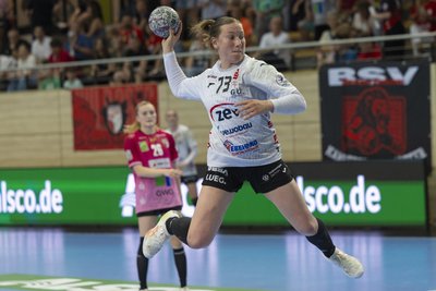 Zoe Stens kam im vergangenen Sommer mit einer Kreuzbandverletzung zum BSV Sachsen Zwickau und feierte erst Ende 2025 ihr Comeback auf der Platte.