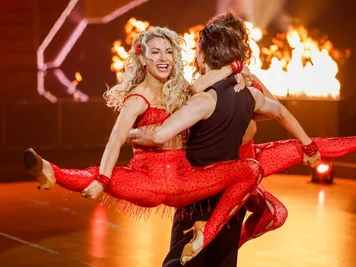 Anna-Carina Woitschack erhielt im Viertelfinale die schlechteste Wertung.