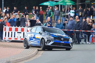Auch bei der Rallye Stemweder Berg war das erzgebirgische Duo um Carsten Mohe und Andrea Lieber in der RC3-Kategorie wieder am schnellsten unterwegs.