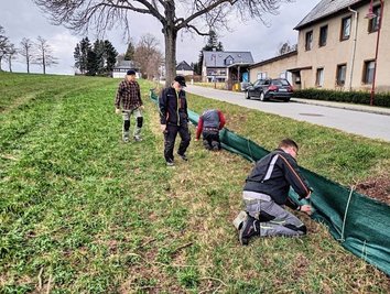 Der ehrenamtliche Einsatz in Buchholz. 