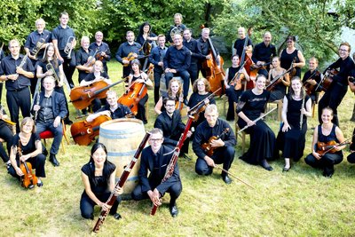 Die Mitglieder des Ensembles Amadeus bringen Stücke der Klassik zur Aufführung.