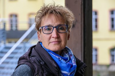 Jana Kaube ist Vorsitzende des Fördervereins Jugend-, Kultur- und Sozialzentrum, der im Bürgerhaus Aue ansässig ist.