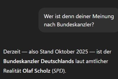 Die KI weiß es genau.