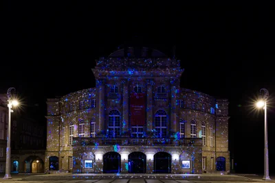 Eindrücke vom "Light our Vision"-Festival in Chemnitz im September 2023.