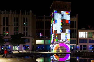 Eindrücke vom "Light our Vision"-Festival in Chemnitz im September 2023.