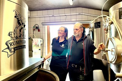 Die Braukessel vom Rumpelbräu betreut nun Daniel Wolfram.