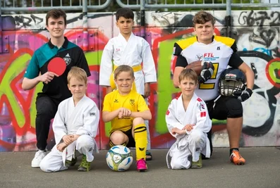 Nicht nur Fußball: Auch in den Abteilungen Tischtennis, Judo, Karate und American Football sind beim BSC Freiberg junge Sportler aktiv. Aktuell werden sie von 32 ehrenamtlichen Trainern betreut. 