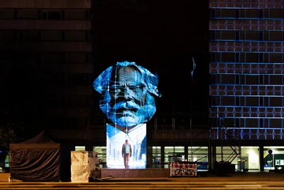 Eindrücke vom "Light our Vision"-Festival in Chemnitz im September 2023.