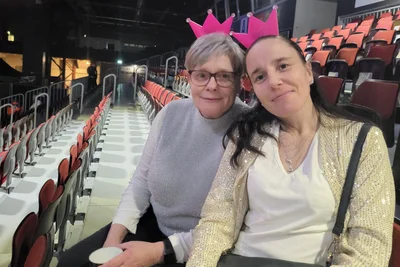 Isabella Mareno und ihre Mutter Petra waren zum ersten Mal bei einem Konzert von Maite Kelly