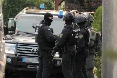 Am Donnerstag fanden in Sachsen erneut Razzien statt, unter anderem in Annaberg-Buchholz.