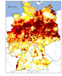 Dürremonitor November 2022